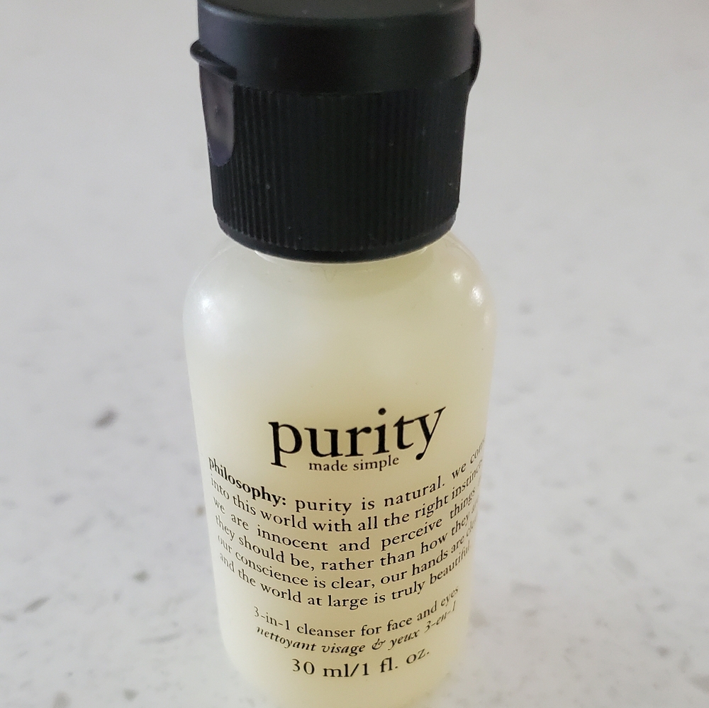 Philosophy Purity 3 in 1 cleanser